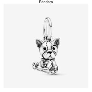 Pandora Bulldog Puppy Charm